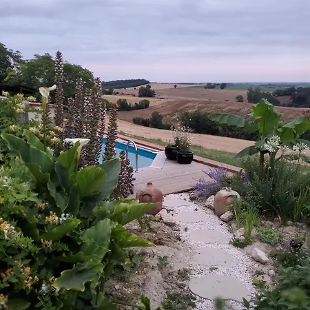 לינה וארוחת בוקר Bastide Bellevue Gaudonville